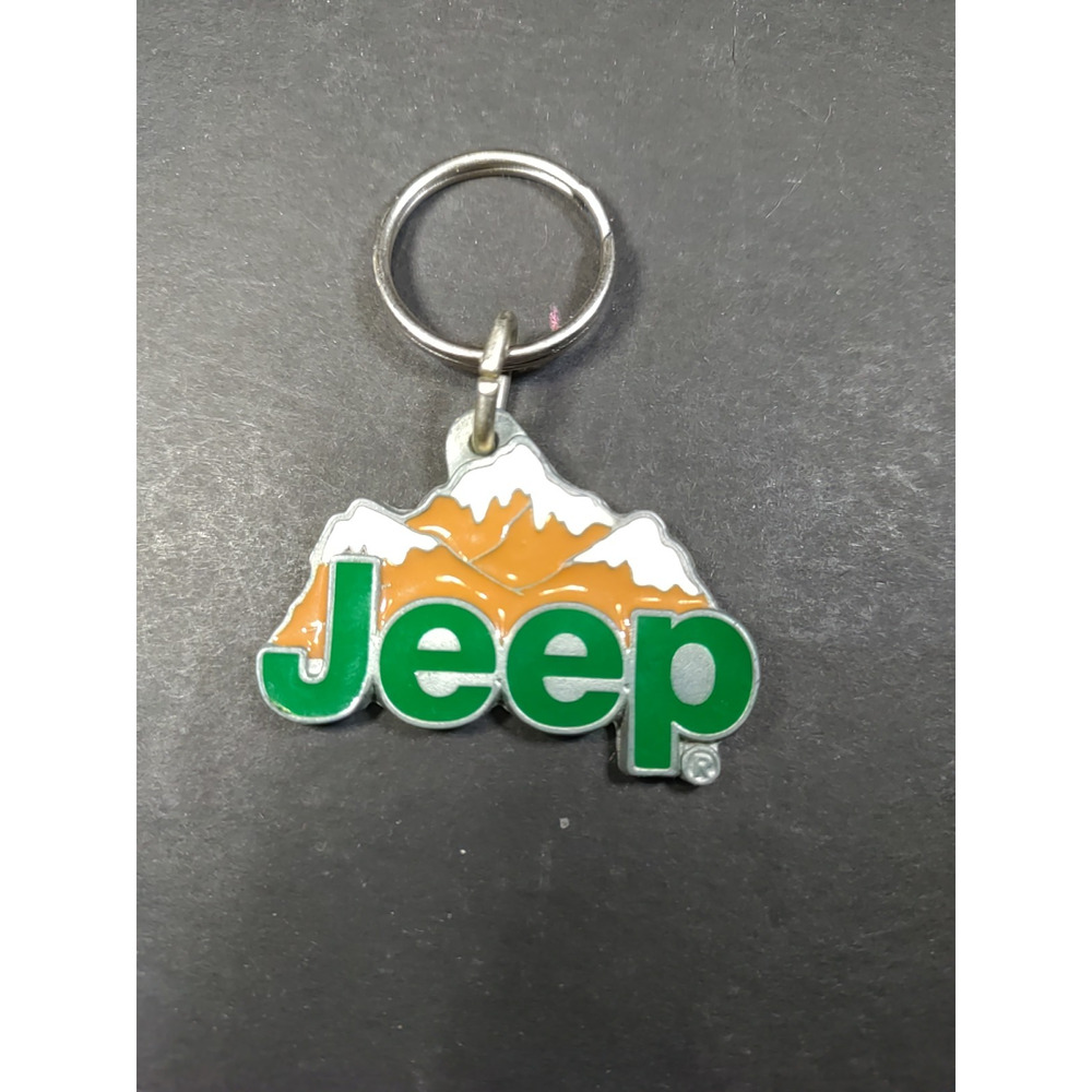 Jeep Keychain Metal 1997 Registered